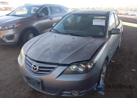 2005 Mazda Mazda3 S из США, поврежденный, VIN JM1BK323751332594